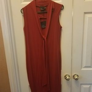 *SOLD* Red Midi Dress